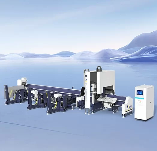 2척 튜브 레이저 절단기