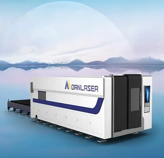 풀 커버 파이버 레이저 절단기