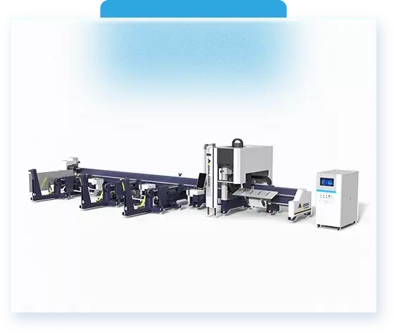 2척 튜브 레이저 절단기